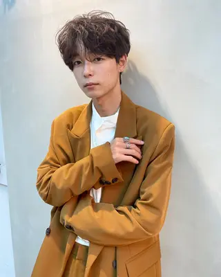 パーマ メンズ the path shogo🌻のヘアスタイル