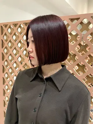 ショート カラー 川間 将彦のヘアスタイル