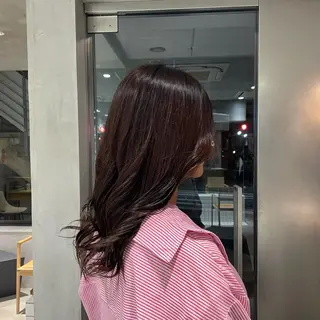 セミロング カラー 後藤 香乃のヘアスタイル