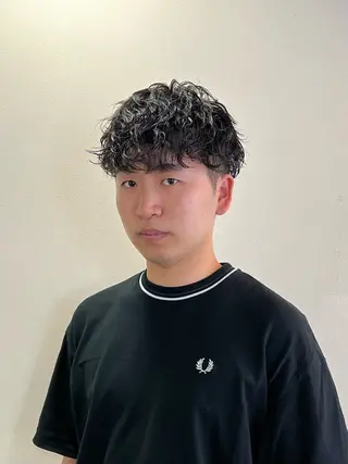 パーマ メンズ 茅ヶ崎パーマ特化/ スパイラル/ハルキのヘアスタイル