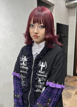 カラー ハイトーン/レイヤー /艶カラー🎀のヘアスタイル