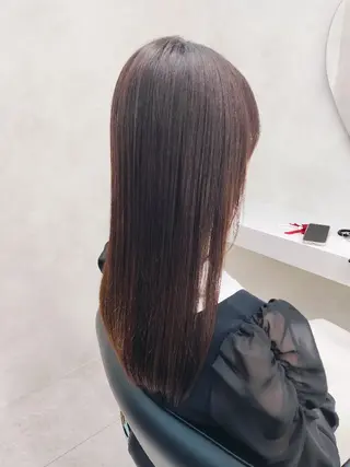 セミロング NOAHL大宮所属・新島 涼のヘアスタイル