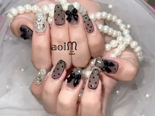 ネイル 葵うさぎ所属・葵うさぎ AIのネイルデザイン