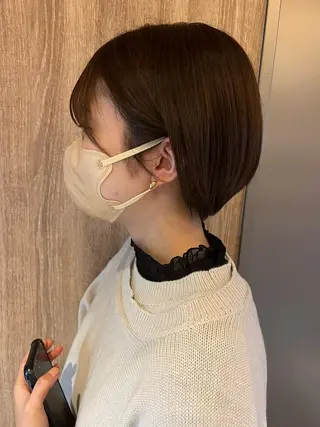 ショート ボブ指名No.1/ ボブパーマ/ユキのヘアスタイル