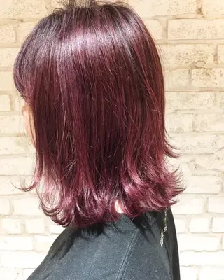 ミディアム VOICE　hair所属・レイヤーカット 川田くるみのヘアスタイル