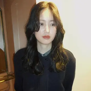 ロング カラー 楪所属・チヒロ/ショートヘア /パーマのヘアスタイル