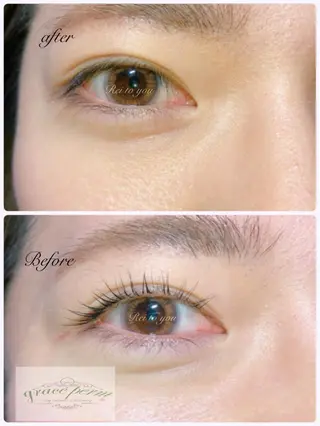 マツエク・マツパ Rei to　youのマツエク・マツパデザイン