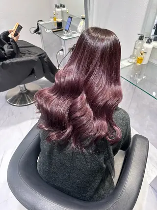 ロング カラー 韓国風透明感カラー‎ /yurinのヘアスタイル