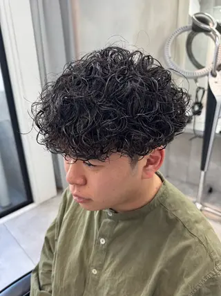 パーマ メンズ 大宮メンズ特化/パー マ職人/小川藍人のヘアスタイル