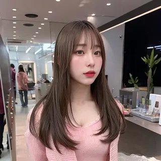 ロング 髪質改善/縮毛矯正/ 韓国ヘア/矢野のヘアスタイル