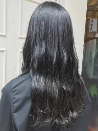 セミロング カラー Blanco 村松 美里のヘアスタイル