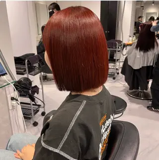 ショート カラー 🫧うる艶トレンド 🫧透明感カラーのヘアスタイル