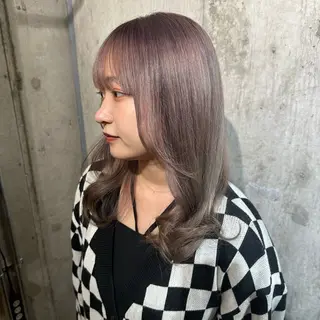 ロング カラー ヘアアレンジ make'sharajukum'clan所属・艶髪/ショートボブ /KYOYAのヘアスタイル