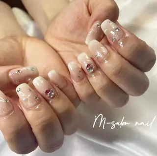 ネイル 韓国/網紅/パーツ M-salonのネイルデザイン