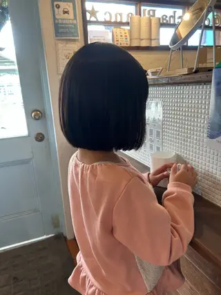 ミディアム 徳 永のヘアスタイル