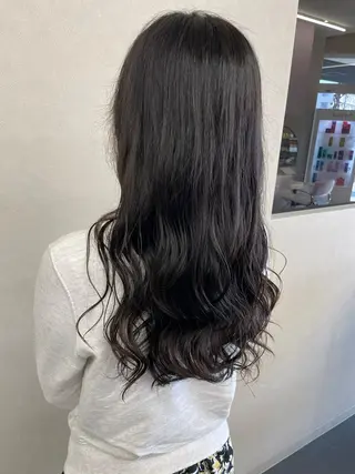 ロング 福田 拓人のヘアスタイル