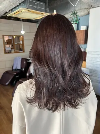 ミディアム カラー メンズカットグラデー ションカラー/ケイゴのヘアスタイル