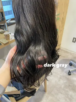 セミロング カラー ヘアアレンジ 🌿AMANE🌿 sakiのヘアスタイル