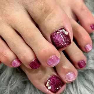 ネイル はあとねいる筑紫口店 Hitomiのネイルデザイン