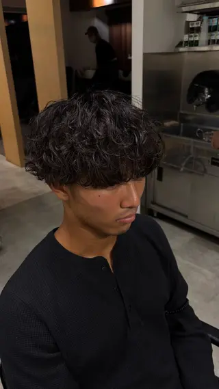 パーマ RETOUCH by fifth メンズサロン【レタッチ バイ フィフス】所属・fifth原宿 A:Ri🧸のヘアスタイル