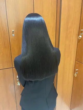 ロング mana/髪質改善/ ヘアセット/パーマのヘアスタイル