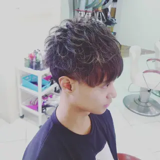 ショート ヘアアレンジ メンズ 🐺一ノ瀬 凌 / デザインウルフ🐺のヘアスタイル
