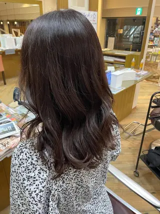 セミロング カラー ショートカット /堀内波玲のヘアスタイル