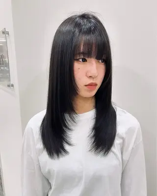 ロング ハピネス所属・川本 真鈴のヘアスタイル