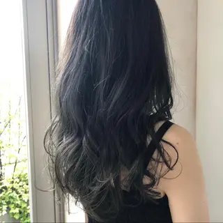 ロング カラー モテ髪×トレンド💕 小顔レイヤー 金井のヘアスタイル