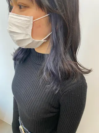 ミディアム カラー 🌼ハイライト透明感 🌼maiのヘアスタイル