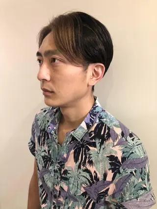 カラー メンズ レイヤー/お顔まわり 暖色カラー🍑Amiのその他イメージ