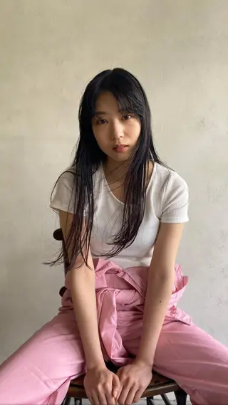 ロング 原 瑞希のヘアスタイル