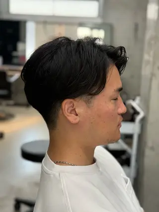 ショート パーマ メンズ 【good!】所属・メンズパーマ 阿久津のヘアスタイル