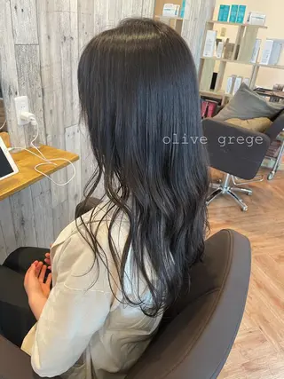 セミロング カラー ヘアアレンジ 女性スタイリスト専門サロン Zina 天神所属・NANA/trend style🕊🍑のヘアスタイル