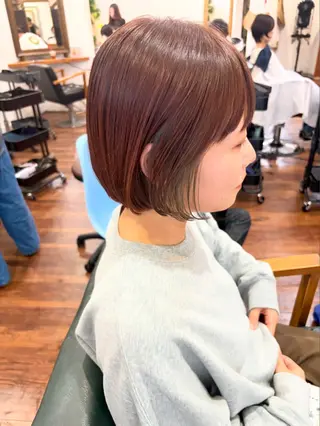 ショート カラー 江原 彩華のヘアスタイル