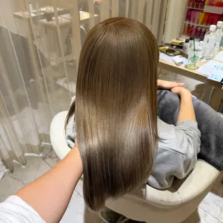 ロング マホ/髪質改善/艶髪 /レイヤー/ガーリーのヘアスタイル