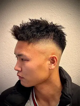 ショート メンズ 福崎 凛太朗のヘアスタイル