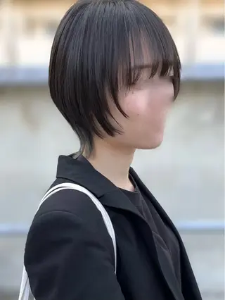 ショート カラー イシカワ リュウセイのヘアスタイル