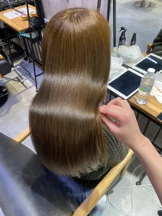 ロング 【縮毛矯正特化】 kyokaのヘアスタイル