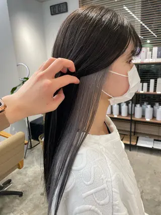 ロング ior北千住【イオール】所属・YU(ハイトーン/ ブリーチカラー)のヘアスタイル