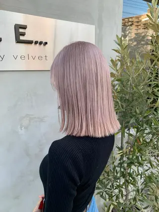 ミディアム カラー 博多ブリーチ /Ririkaのヘアスタイル