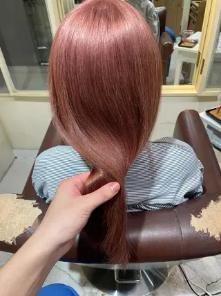 セミロング カラー ボブ/パーマ 古家 佑真のヘアスタイル