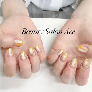 ネイル Beauty Salon Ace（ネイルサロン　エース）所属・池袋フィルイン Ace♡長さだしのネイルデザイン