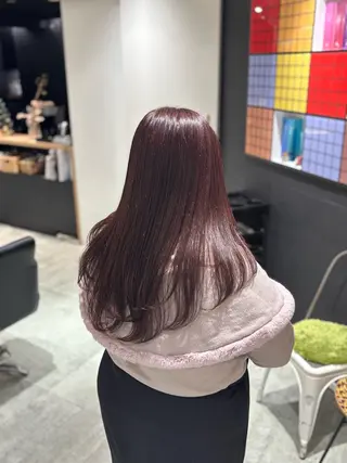 ロング カラー 菅原 佑月のヘアスタイル