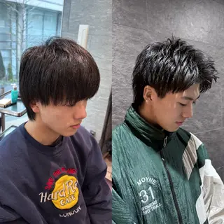 メンズ 艶カラー💞 amiのヘアスタイル