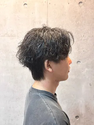 ショート パーマ メンズ 🔥メンズヘア🔥 セヤシュウヘイのヘアスタイル