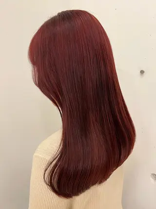 セミロング カラー Of hair 宮崎台店所属・Ofhair 柴田咲喜のエステ・リラクイメージ