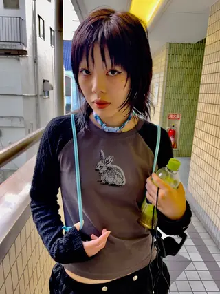 ショート レイヤーパーマ 外山貴章のヘアスタイル