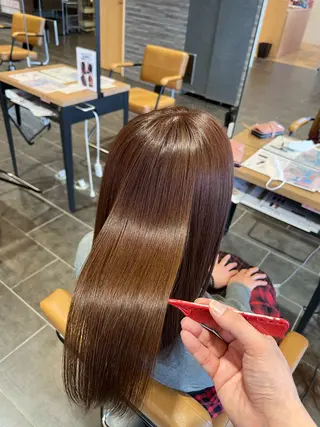 ロング カラー ツヤ髪の匠/髪質改善 山本晃太のヘアスタイル