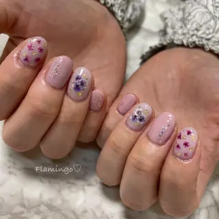 ネイル 40代からの爪を守る ×ケア重視サロン♡のネイルデザイン